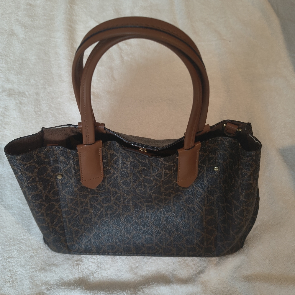 Calvin Klein CK Monogram Tote Bag